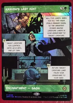 Kraven's Last Hunt (Borderless) Marvel's Spider-Man Foil - Image 1