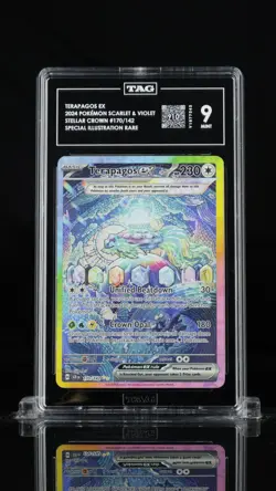 2024 Pokemon Steller Crown Terapagos ex 170 TAG 9 (rank 910) - Image 1
