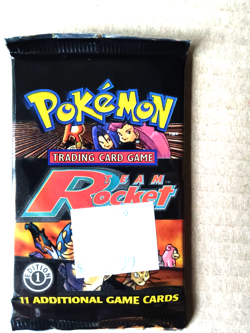 Pokemon. Team Rocket. booster. 1st Edition. unopened/ factory sealed. - Image 1