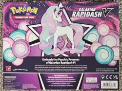 Pokemon TCG GALARIAN RAPIDASH V BOX 820650808739 - Image 2