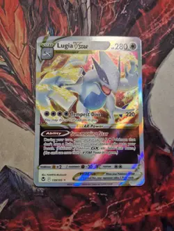 Lugia VSTAR - Pokemon SWSH12: Silver Tempest 139/195 Ultra Rare NM - Image 1