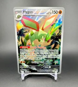 Pokemon Flygon Phantasmal Flames Illustration Rare Holo Stage 2 150 HP 101/094 - Image 1