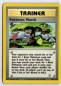 Pokemon March Common Neo Genesis 102/111 MP - Image 1