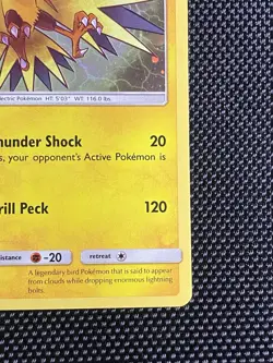 SM145 Zapdos Swirl Pokemon SM Promos - Image 5