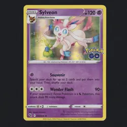 Sylveon 035/078 Pokemon Go Holo Rare Pokemon TCG MINT 💞 - Image 1