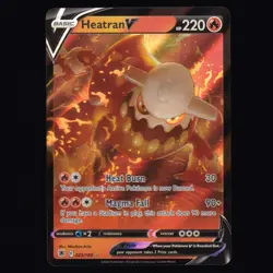 Heatran V 025/189 Astral Radiance Holo Rare V Pokemon TCG NM - Image 1