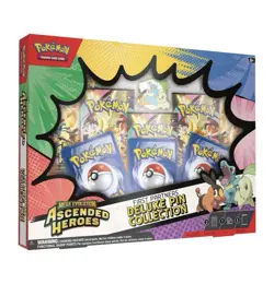 Pokemon TCG Mega Evolution Ascended Heroes First Partners Deluxe Pin Collection - Image 1