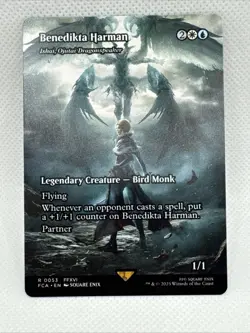 MTG - Benedikta Harman - Ishai, Ojutai Dragonspeaker (Showcase) Final Fantasy NM - Image 1