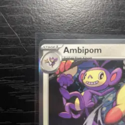 Ambipom - Reverse Holo Rare ME02: Phantasmal Flames 079/094 NM Pokemon - Image 2