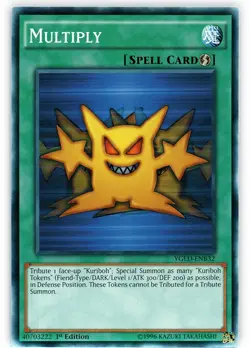 Multiply - YGLD-ENB32 - Common - 1st Edition Lightly Played Yugi's Legendary Dec - Image 1