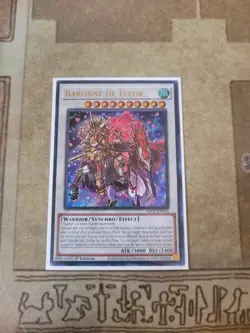 YUGIOH BARONNE DE FLEUR RA01-EN034 ULTRA 1ST ED NM - Image 1