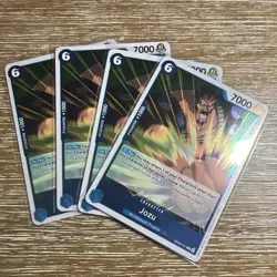 Jozu OP08-047 Two Legends Foil 4x Playset English One Piece TCG NM - Image 1