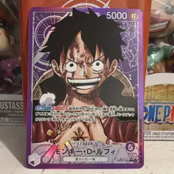 One Piece TCG OP05-060 Leader Alternate Art Monkey D. Luffy - Image 1