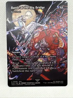 MTG - Battle at the Big Bridge - Fatal Push (Showcase) Final Fantasy: NM - Image 1