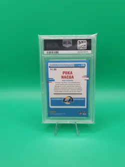 2023 Panini Donruss Optic Rated Rookie Puka Nacua #238 Red Prizm /99 PSA 10 GM - Image 2