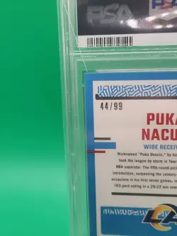 2023 Panini Donruss Optic Rated Rookie Puka Nacua #238 Red Prizm /99 PSA 10 GM - Image 3