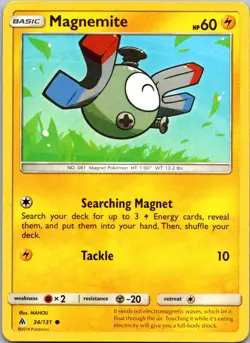 NM - Magnemite #34/131 | Common | SM - Forbidden Light - Image 1