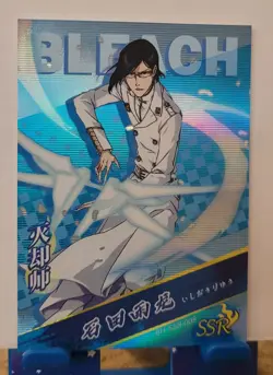 Uryu Ishida Bleach TYBW Card - Holo Foil SSR Card Anime CCG - Image 1
