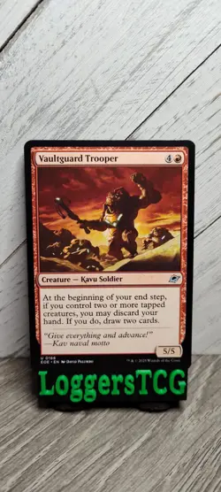 MTG Vaultguard Trooper / EOE 0166 U NM - Image 1