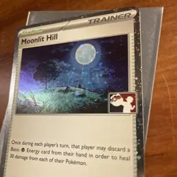 Pokemon Card TCG Moonlit Hill 081/091 Cosmos Holo Play! Prize Pack Series MINT - Image 2
