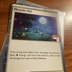 Pokemon Card TCG Moonlit Hill 081/091 Cosmos Holo Play! Prize Pack Series MINT - Image 3