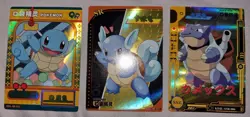 Pokemon Eif Baby 3.0 Elf Chinese Cards Squirtle Wartortle Blastoise SR QR SSR - Image 2