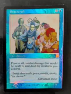 MtG - Statecraft (Mercadian Masques) FOIL - Image 1
