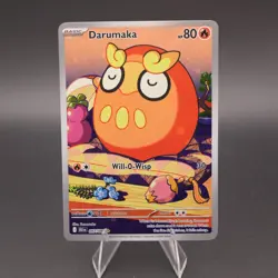 Darumaka 097/086 Illustration Rare Pokemon TCG Black Bolt S&V NM/M - Image 1