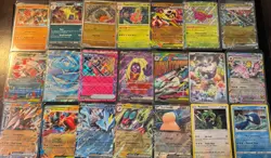 21 Card Pokemon Lot ATTACK RARE/FULL ART/HOLO/EX/MASTERBALL ETC NM OR BETTER - Image 1