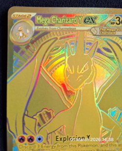Pokemon TCG Mega Charizard Y EX 294/217 Ascended Heroes Hyper Rare - Image 2