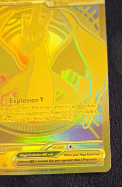 Pokemon TCG Mega Charizard Y EX 294/217 Ascended Heroes Hyper Rare - Image 5