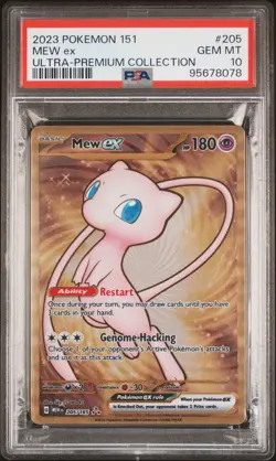 2023 POKEMON 151 ULTRA-PREMIUM COLLECTION #205 MEW EX PSA 10 - Image 1