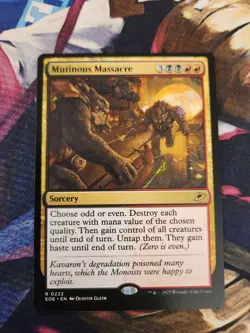 MTG EOE Mutinous Massacre - Image 1