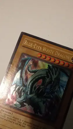 Yu-Gi-Oh! Blue-Eyes White Dragon Holo LOB-EN001 3000 ATK 2500 DEF English - Image 5