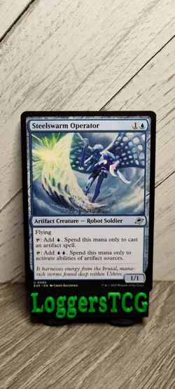 MTG Steelswarm Operator / EOE 0080 U NM - Image 1