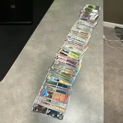 Pokemon TCG roughly 100 card Holo Lot - Image 1
