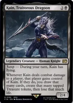 Kain, Traitorous Dragoon Final Fantasy Magic MTG NM - Image 1