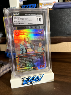 Gwen Stacy – Magic The Gathering – Mythic Rare – CGC Gem Mint 10 – MTG Slab - Image 1