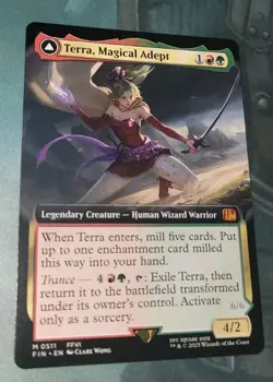 Terra, Magical Adept Esper Terra - Extended Art (non-foil) MTG Final Fantasy - Image 1