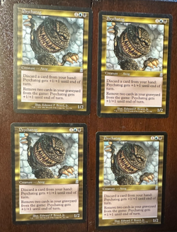 4x Psychatog [Odyssey] Mtg Magic Free Tracking! (2 NM) (2 LP) - Image 1