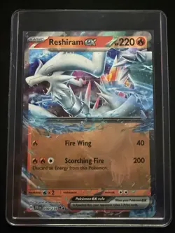 Reshiram EX 030/159 Journey Together Ultra Rare Pokemon Card NM PSA Contender - Image 5
