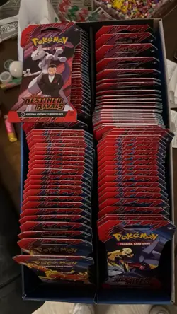 (4 packs) Destined Rivals Sleeved Booster Packs FULL PACK ART SET Pokemon SEALED - Image 3