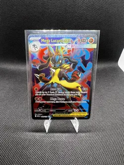 Pokemon TCG Mega Lucario ex 160/132 Mega Evolution Ultra Rare NM - Image 1