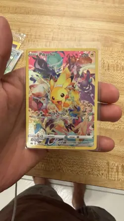 Pokemon Pikachu Secret Rare Holo 160/159 Crown Zenith 70 HP English 2023 - Image 1