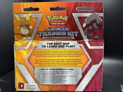 Pokemon TCG Sun & Moon Lycanroc Alolan Raichu Trainer Kit New Sealed! - Image 2