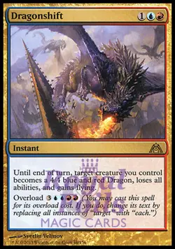 Dragonshift 2x FOIL DGM MTG Dragon's Maze Rare MINT blue red - Image 1