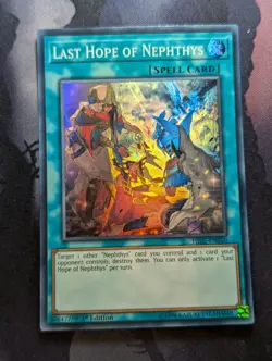 Last Hope of Nephthys - HISU-EN010 - Super Rare - 1st Edition - Yugioh - Image 1
