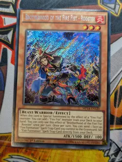 Brotherhood of the Fire Fist - Rooster MP14-EN120 Secret Rare 1st Edition - Image 1