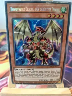 Bewaffneter Drache, der Gerustete Drache HAC1-DE173 Secret Rare DE OVP YUGIOH - Image 1