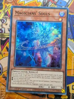 Magicians’ Souls RA02-EN014 Super Rare 1st Edition YuGiOh TCG Card NM - Image 1